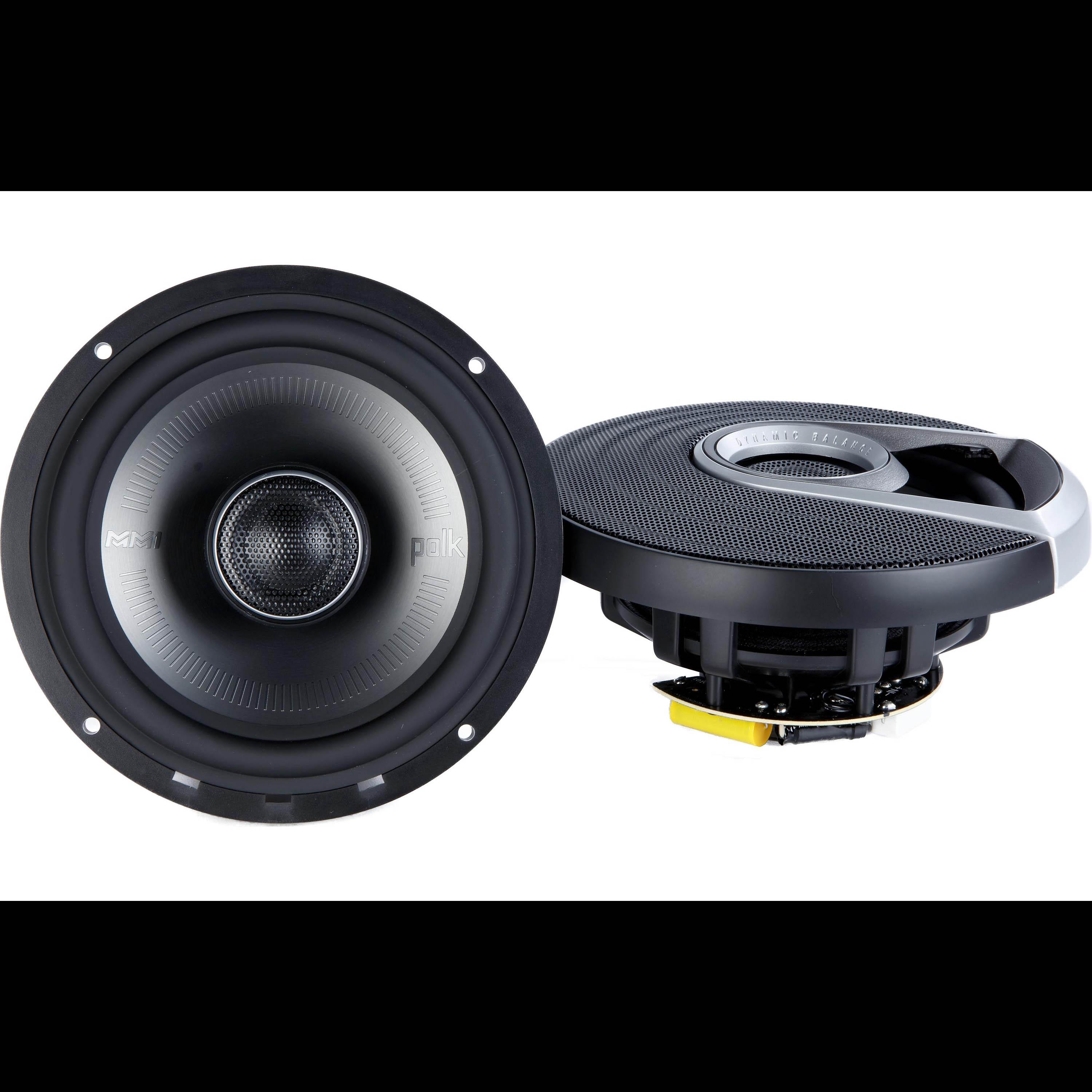 Polk Audio MM652 6.5” Coaxial Speaker Pair with Ultra Marine Certification